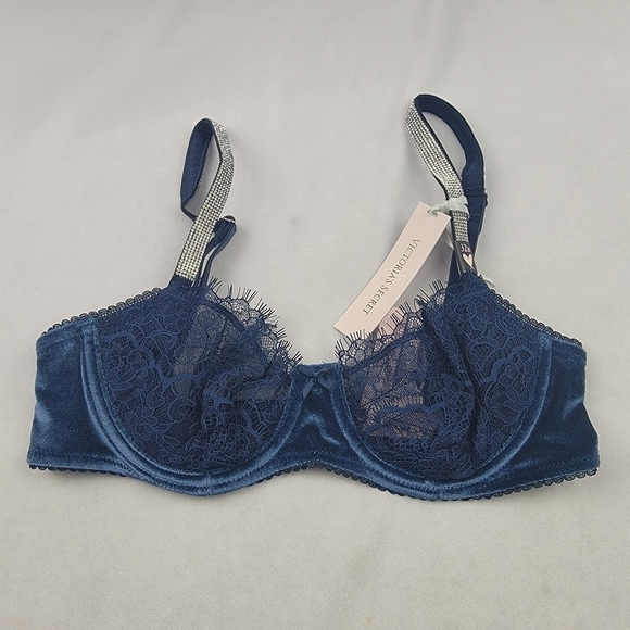 NWT Victoria's Secret Dream Angel's wicked push-up without padding velvet bra - Picture 5 of 9